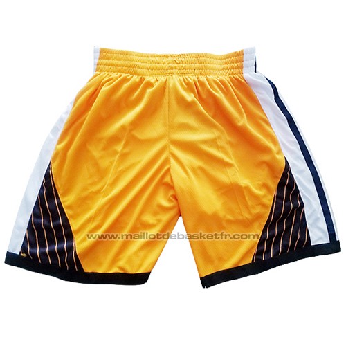 Short Golden State Warriors Earned 2018-19 Jaune